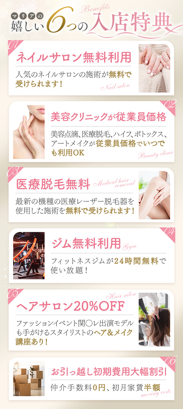 入店特典